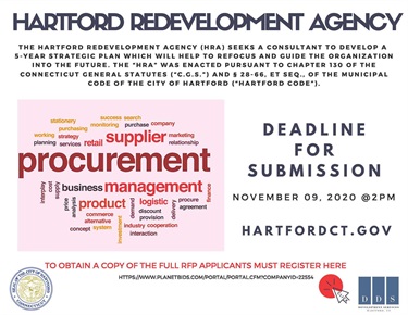 Hartford Redevelopment Agency RFP