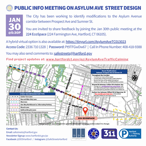 Asylum Ave Public Info Meeting 1-30-23
