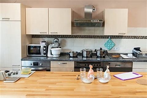 Apartment interior kitchen
