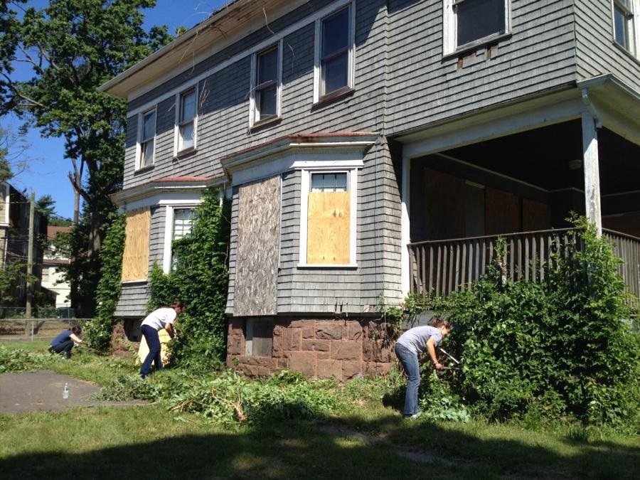 blighted house