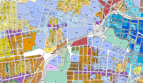 Hartford Zoning Map