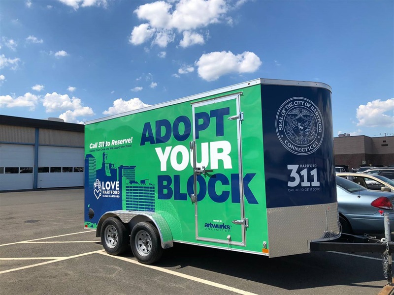 Adopt Your Block Trailer