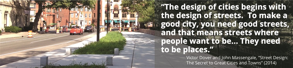 Image of Hartford Street with quote: 