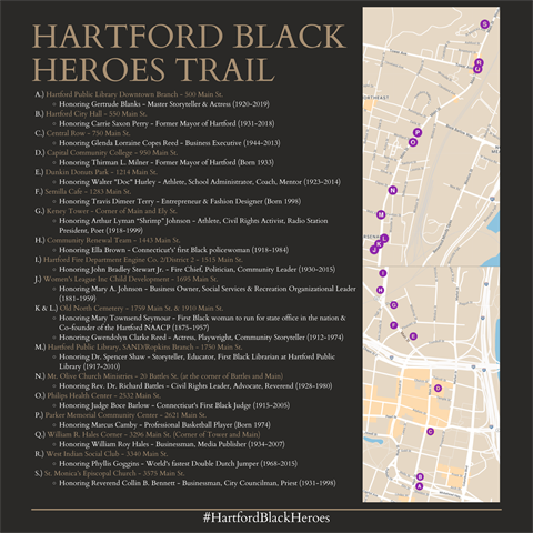 Hartford Black's Heroes Trail
